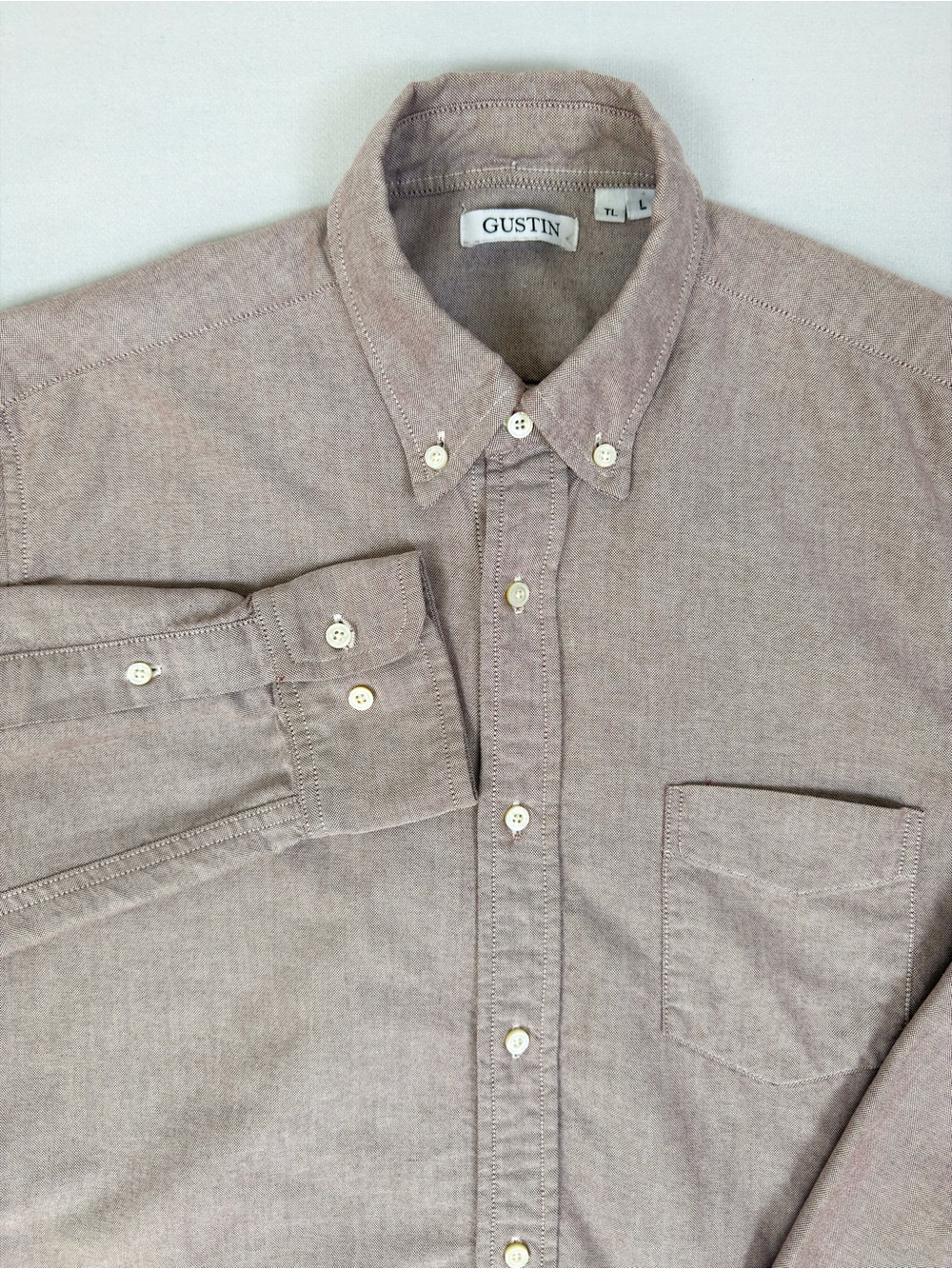 Gustin Oxford Button Down Shirt Made in USA